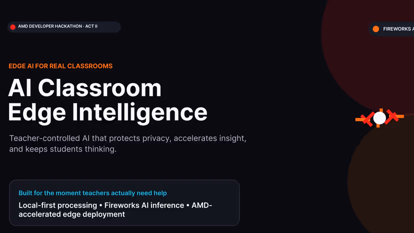 AI Classroom Edge Intelligence