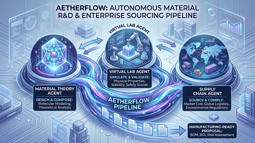 AetherFlow: Autonomous Material and Business Agent