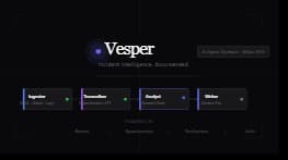 Vesper — Autonomous Incident Post-mortem Agent