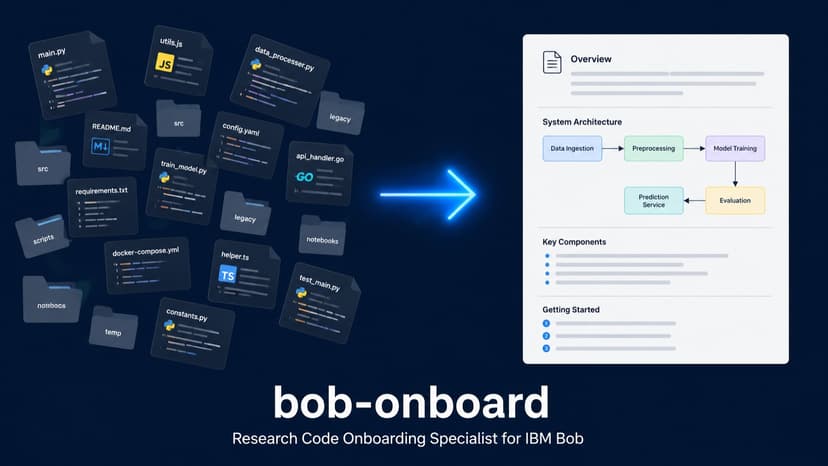 bob-onboard: Research Code Onboarding Specialist