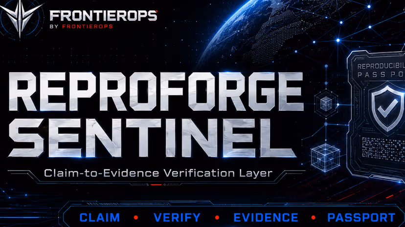 ReproForge Sentinel — Claim-to-Evidence AI