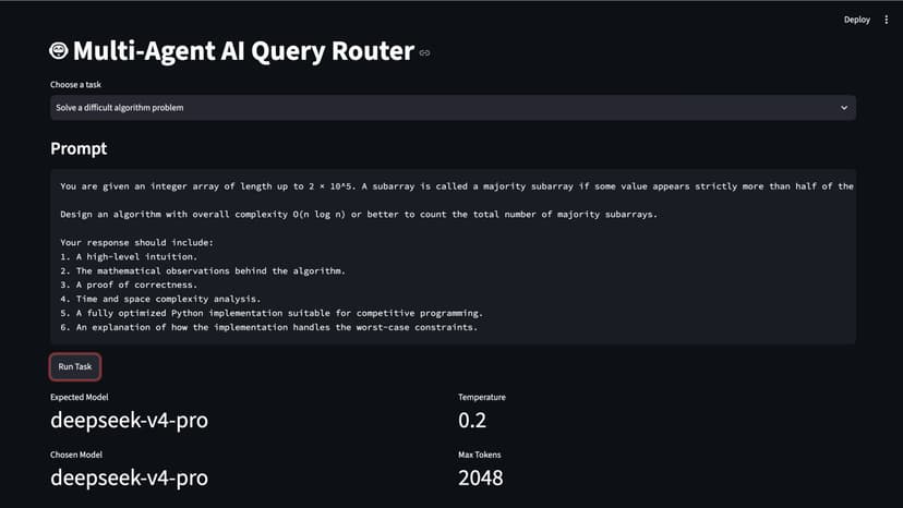 Smart Routing Agent