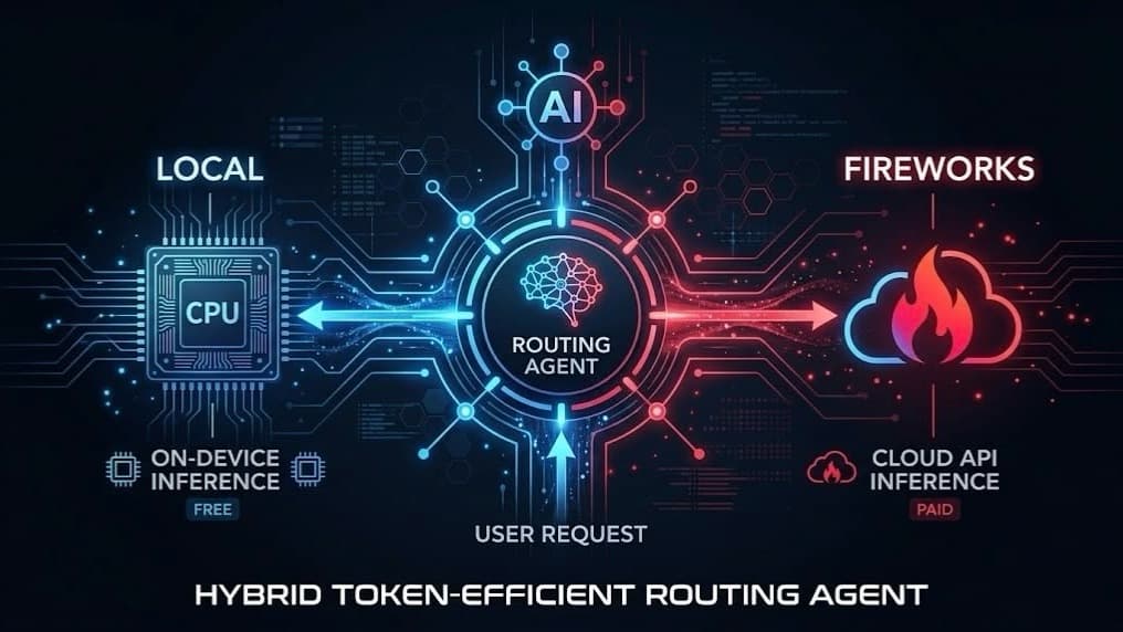 Hybrid Token-Efficient Routing Agent. (Track 1)