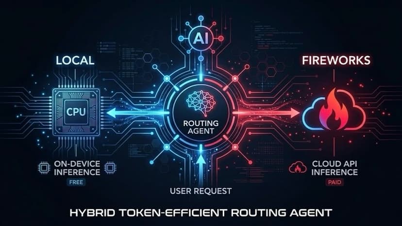 Hybrid Token-Efficient Routing Agent. (Track 1)