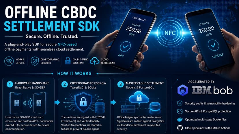 Offline CBDC Settlement SDK