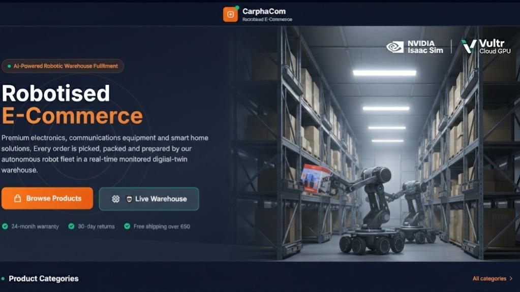 CarphaCom - Robotised E-commerce
