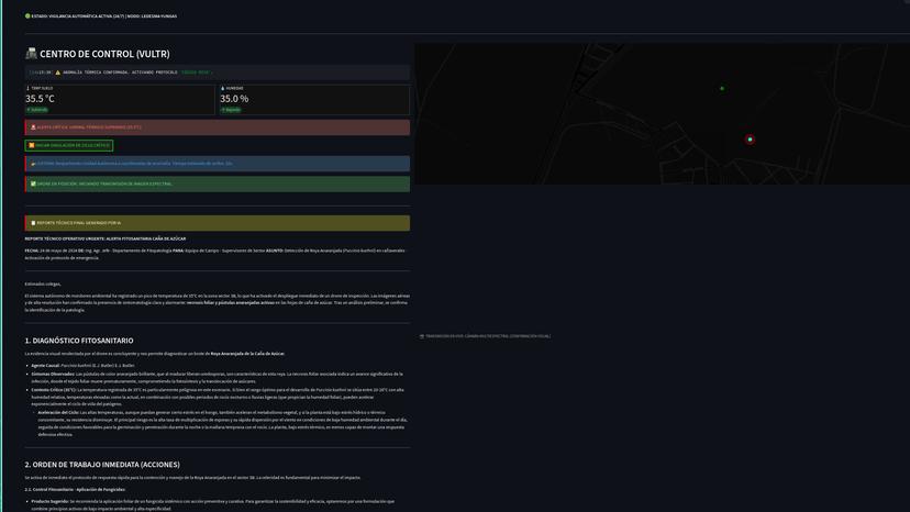 AgroMind - Autonomous Swarm vs Locust Plague