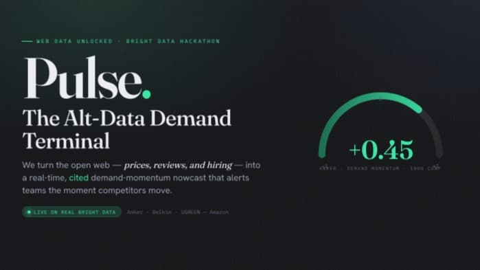 Pulse — Alt-Data Demand Terminal