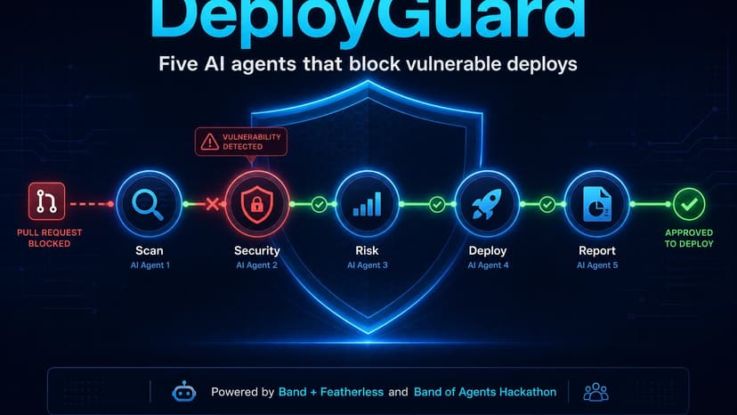 DeployGuard: Multi-Agent PR Security Gate