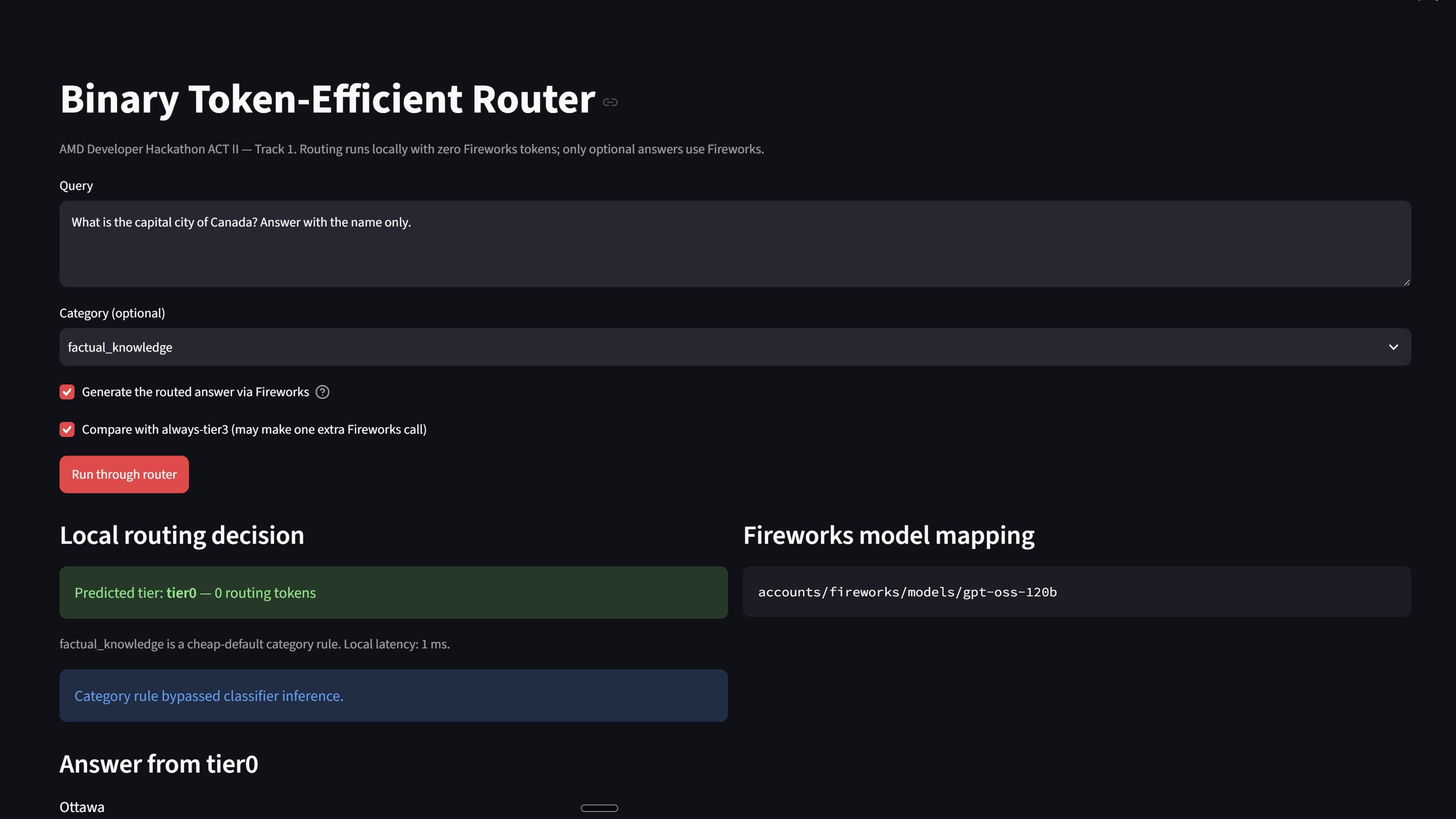 AsterRoute: Zero Token Binary LLM Router