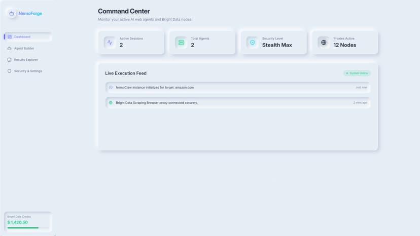 NemoForge - Agentic Web Browsing