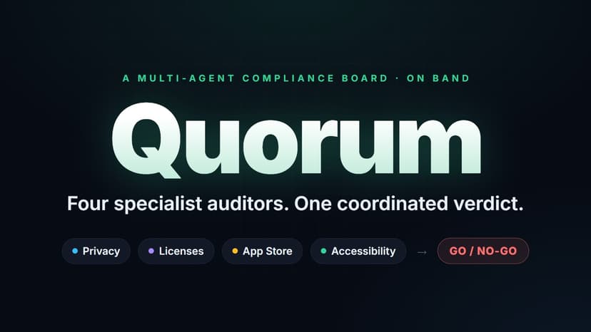 Quorum — Multi-Agent Compliance Board on Band
