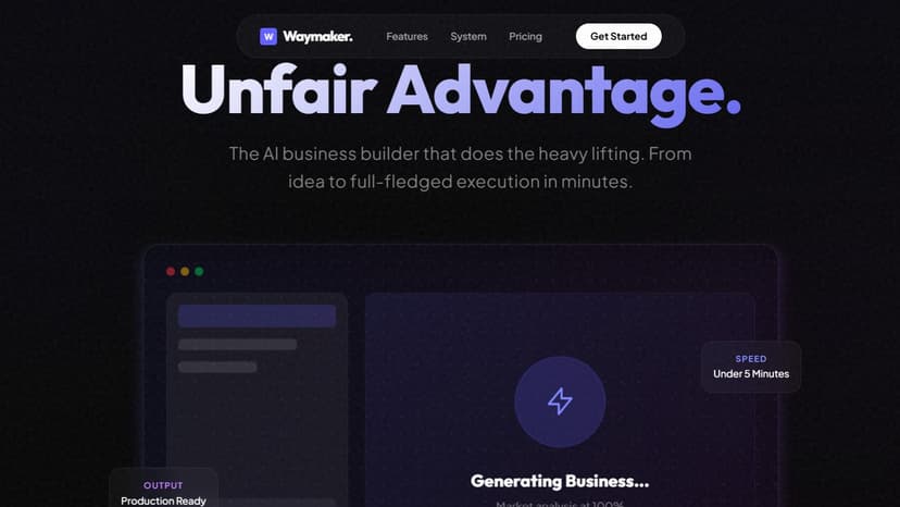 Waymaker AI Business-Builder