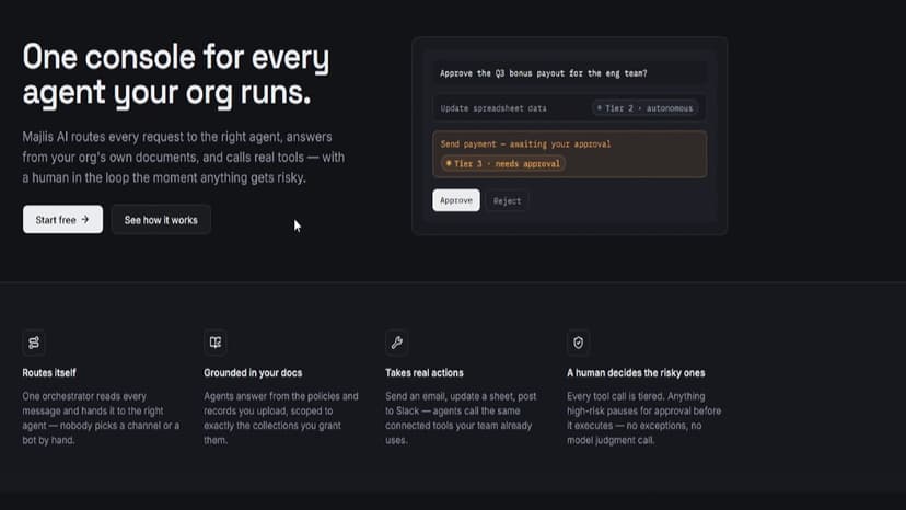 Majlis AI: Your Org's Agent Workspace