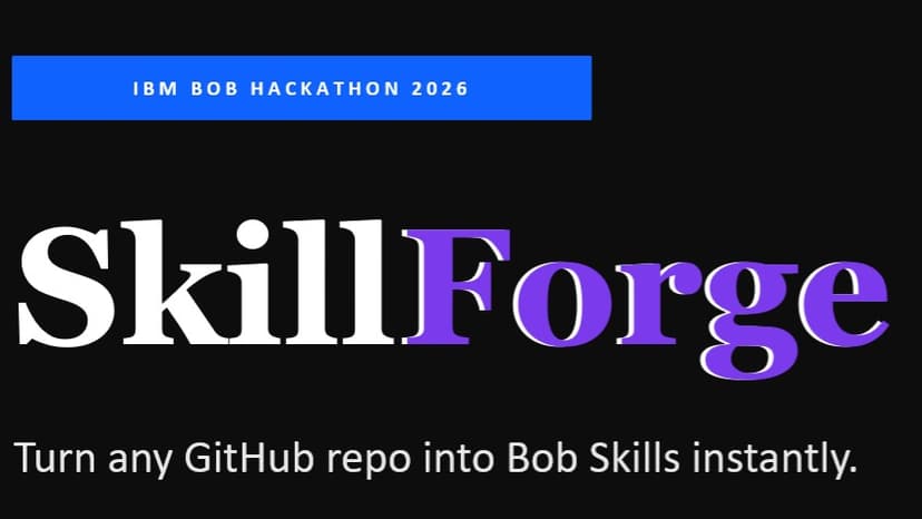 SkillForge — Bob Skills Generator