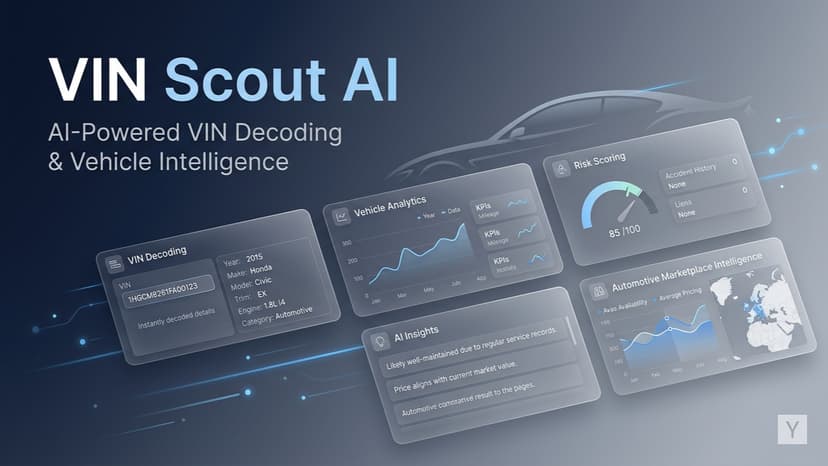 Auto VIN Scout β AI Risk Intelligence for Cars