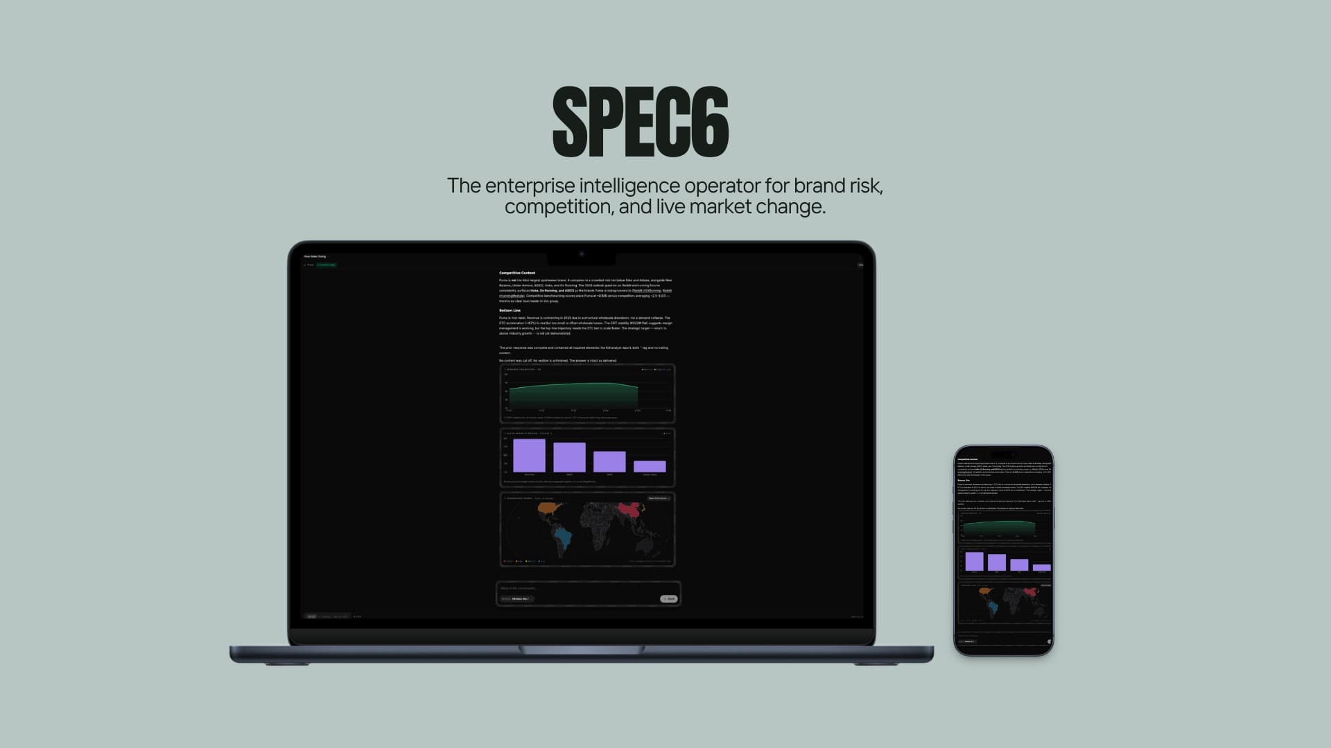 Spec6: The enterprise intelligence operator