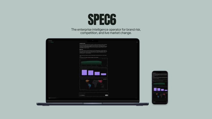 Spec6: The enterprise intelligence operator
