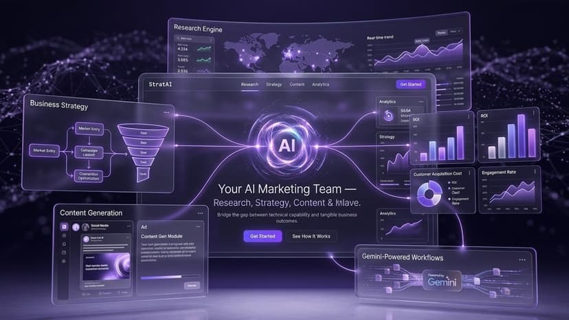 StratAI — Strategic Intelligence for Modern Brands