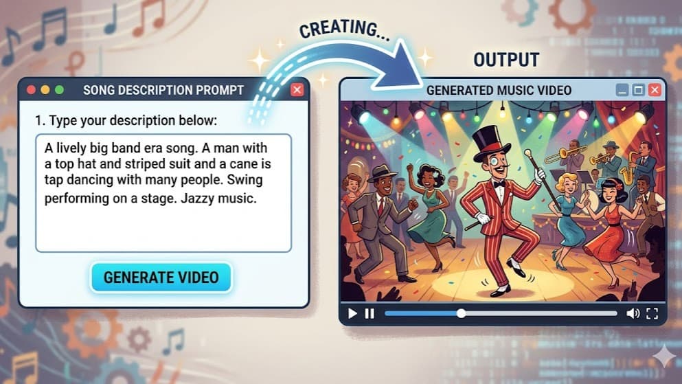 one-shot music video creator