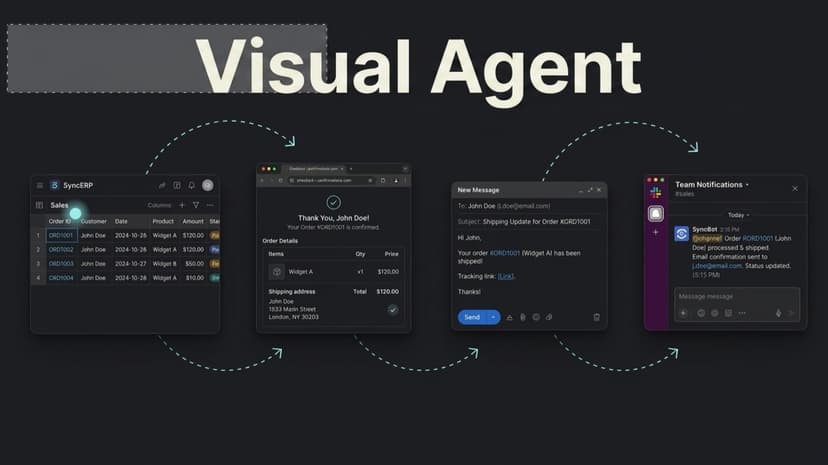 Visual Agents — Autonomous AI Computer Control