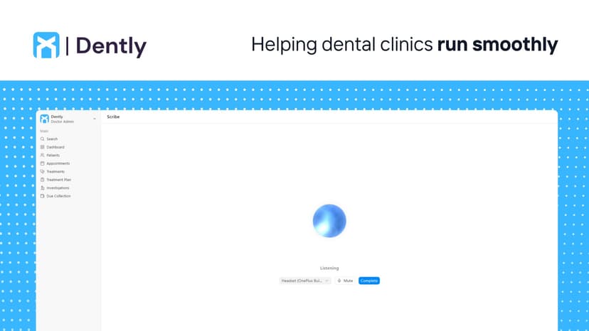 Dently - Dental AI Scribe