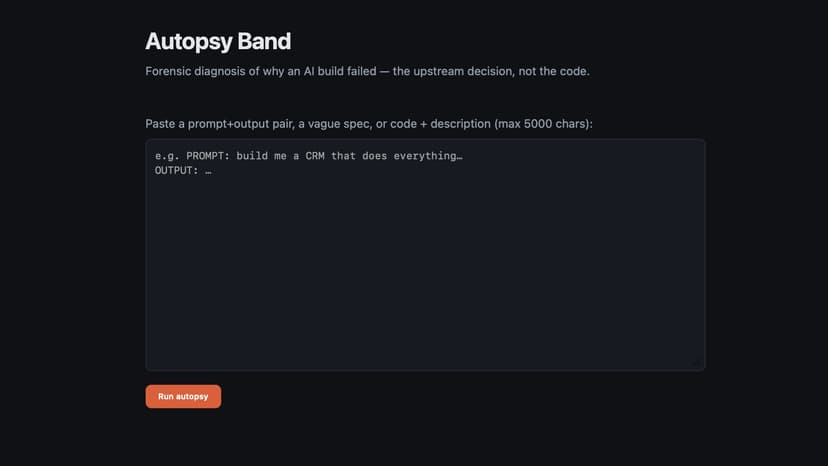 Autopsy Band