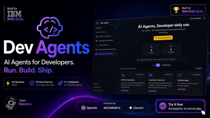 DevAgents : AI Agents for Developer