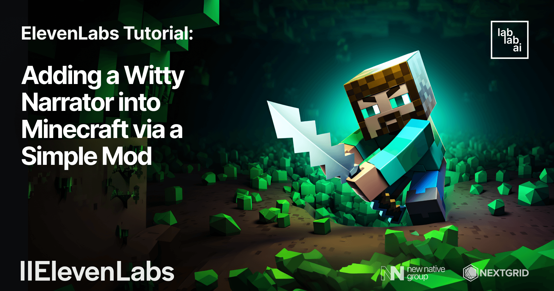 ElevenLabs Tutorial: Adding a Witty Narrator into Minecraft via a Simple Mod